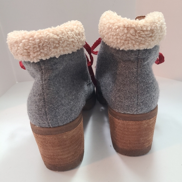 Korks Evie Women's Hiking bootie Style Trendy Popular Functional Lace Up Sz 7 - Picture 6 of 8